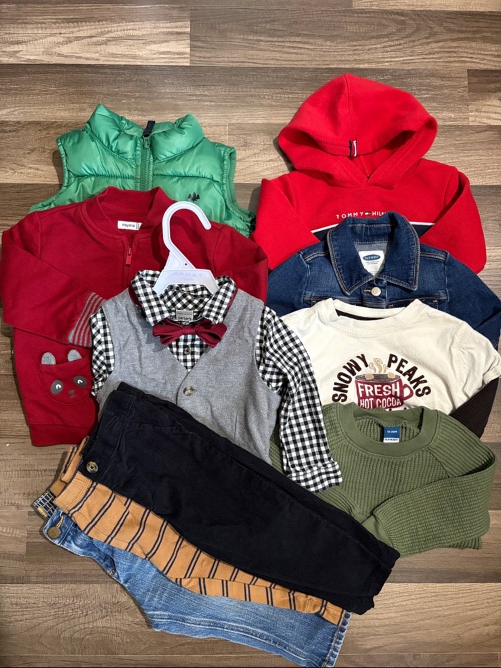 12 Piece lot of boys 18-24 month Mix and Match Outfits